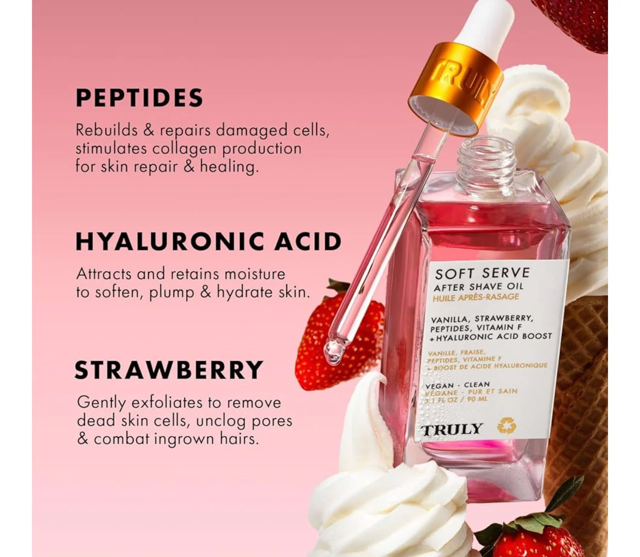 Truly Luxury After Shave Oil – Aceite Post-Afeitado Calmante e Hidratante para Piel Suave y Radiante